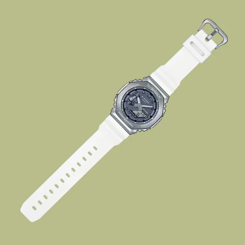 Casio G-Shock 2100 Series Dark Grey Dial Men's Watch- GM-2100WS-7A